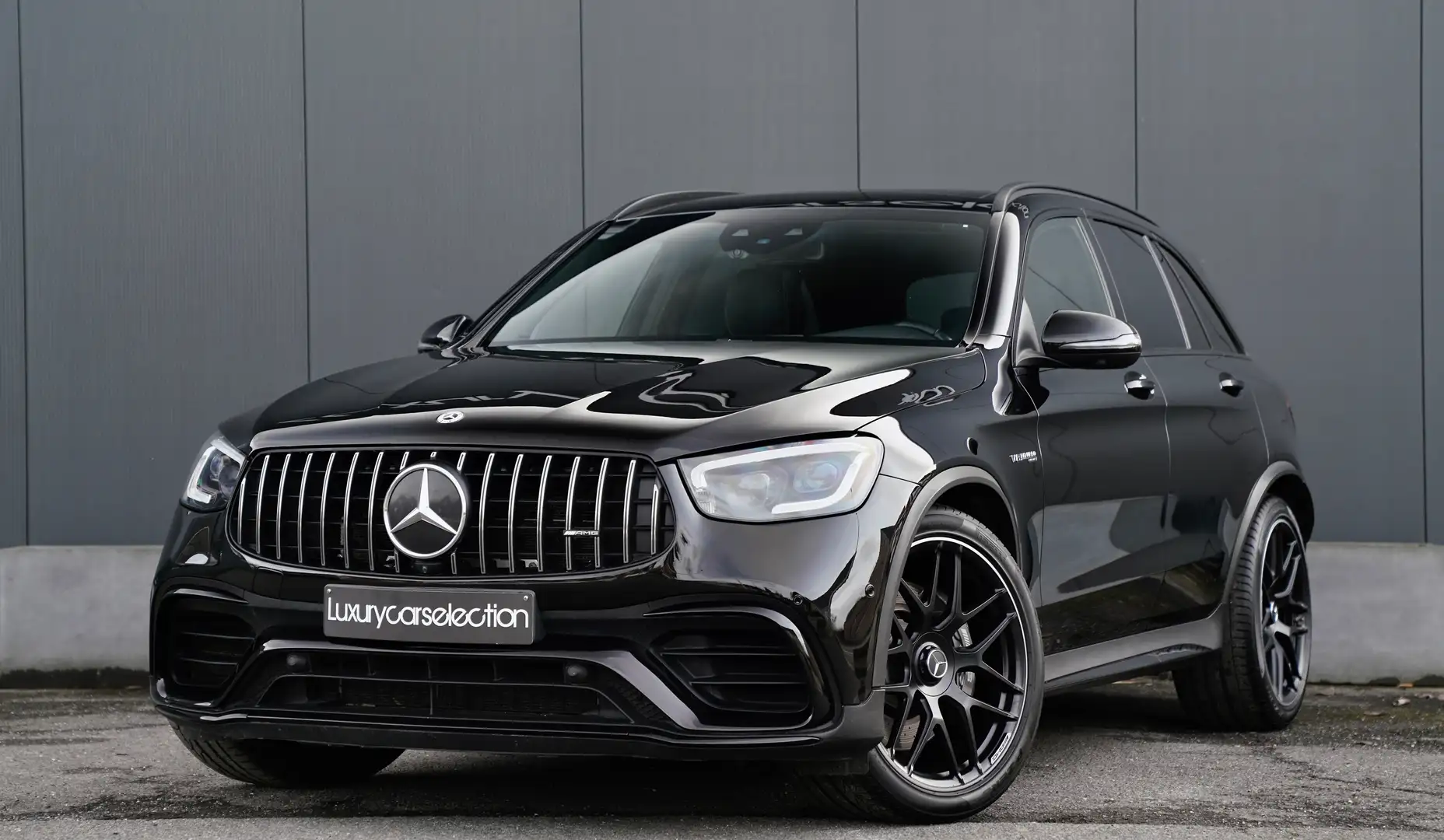 Mercedes-Benz GLC 63 AMG 4-Matic+ *SPORT EXHAUST/DESIGNO/BURMESTER/FULL* Zwart - 2
