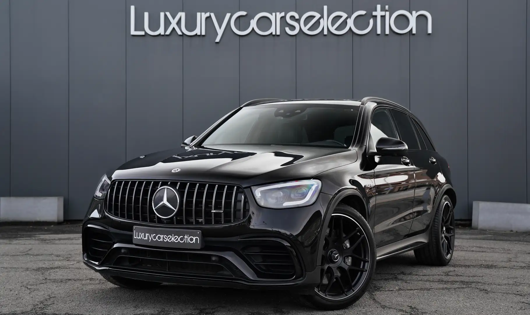 Mercedes-Benz GLC 63 AMG 4-Matic+ *SPORT EXHAUST/DESIGNO/BURMESTER/FULL* Zwart - 1