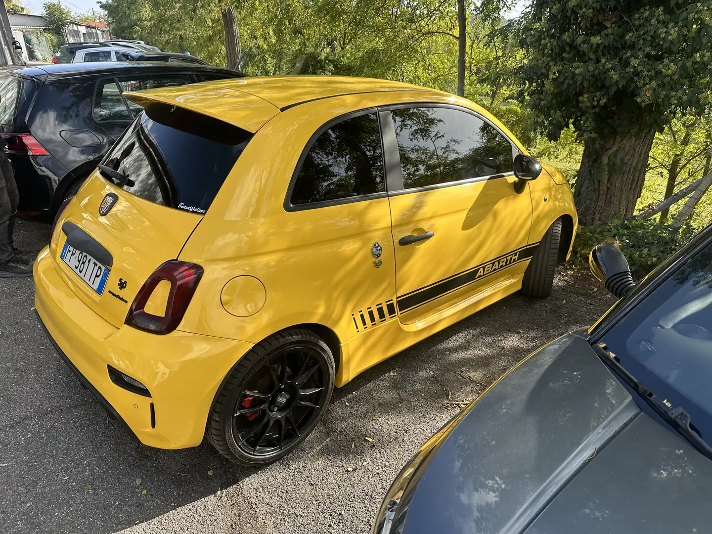 Abarth 595 Pista competizione Sárga - 1