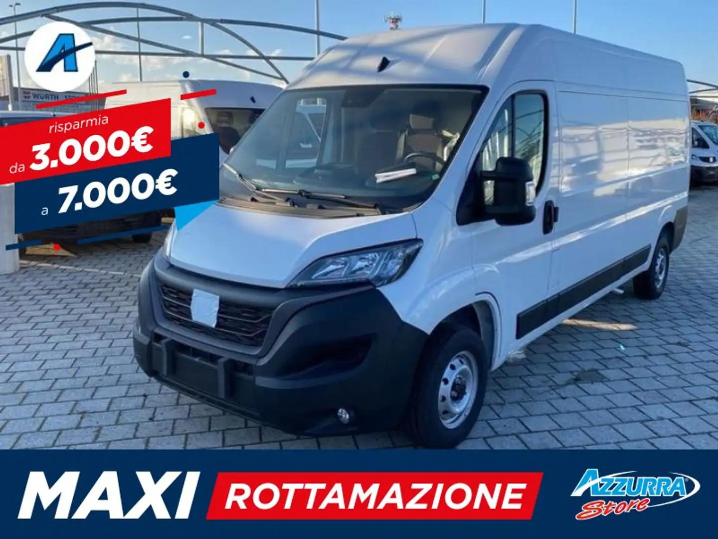 Fiat Ducato easy pro 35 LH2 2.2 mjt3 140cv serie 7 Bianco - 1