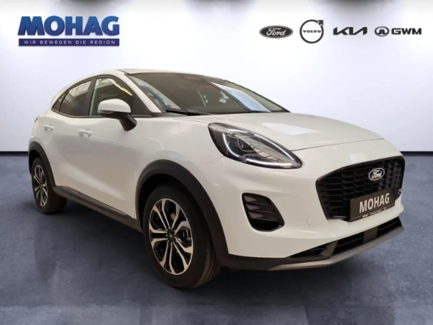 Ford Puma 1.0l EcoBoost Mild Hybrid *Temp* -EU6e- Weiß - 2