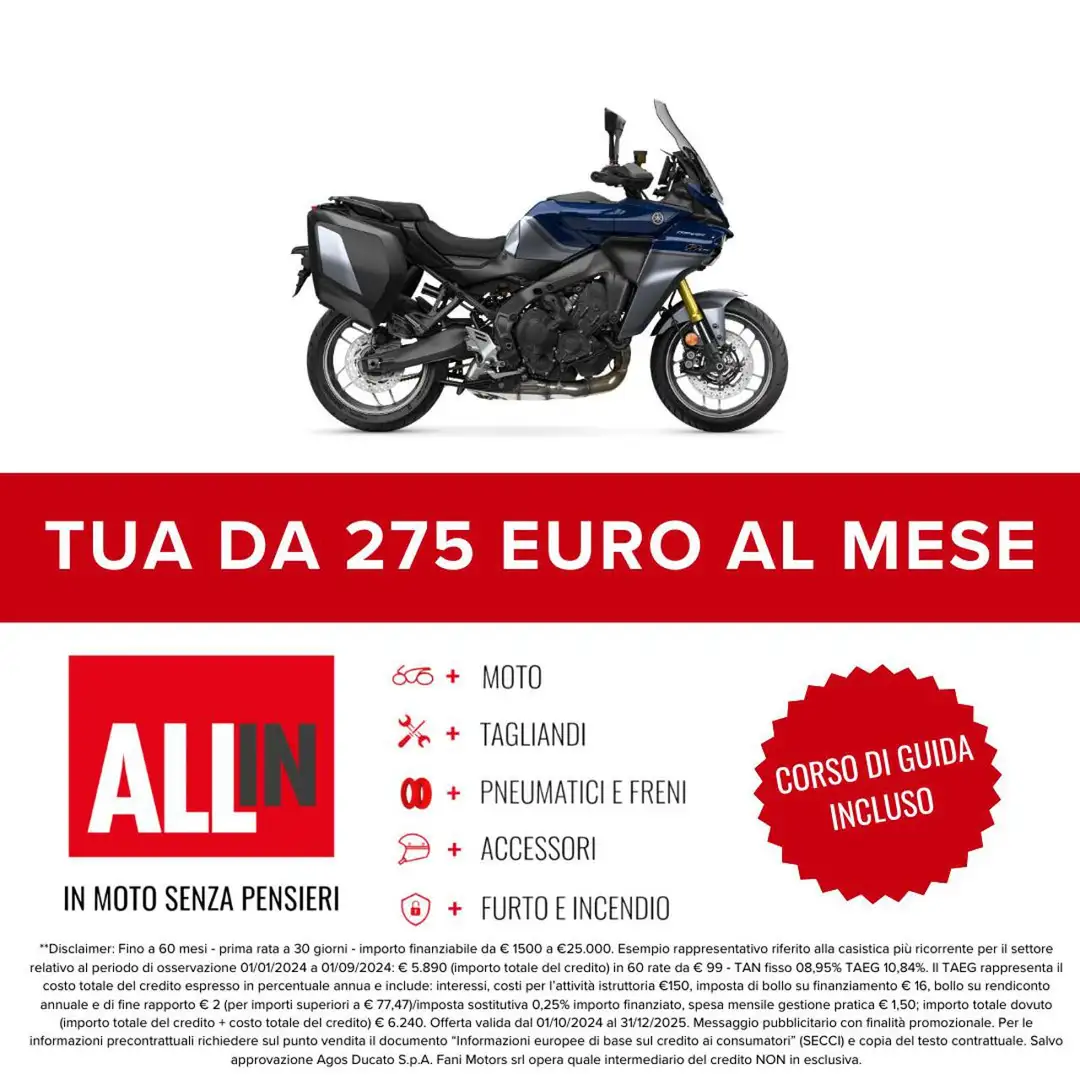 Yamaha Tracer 9 GT + Modrá - 2