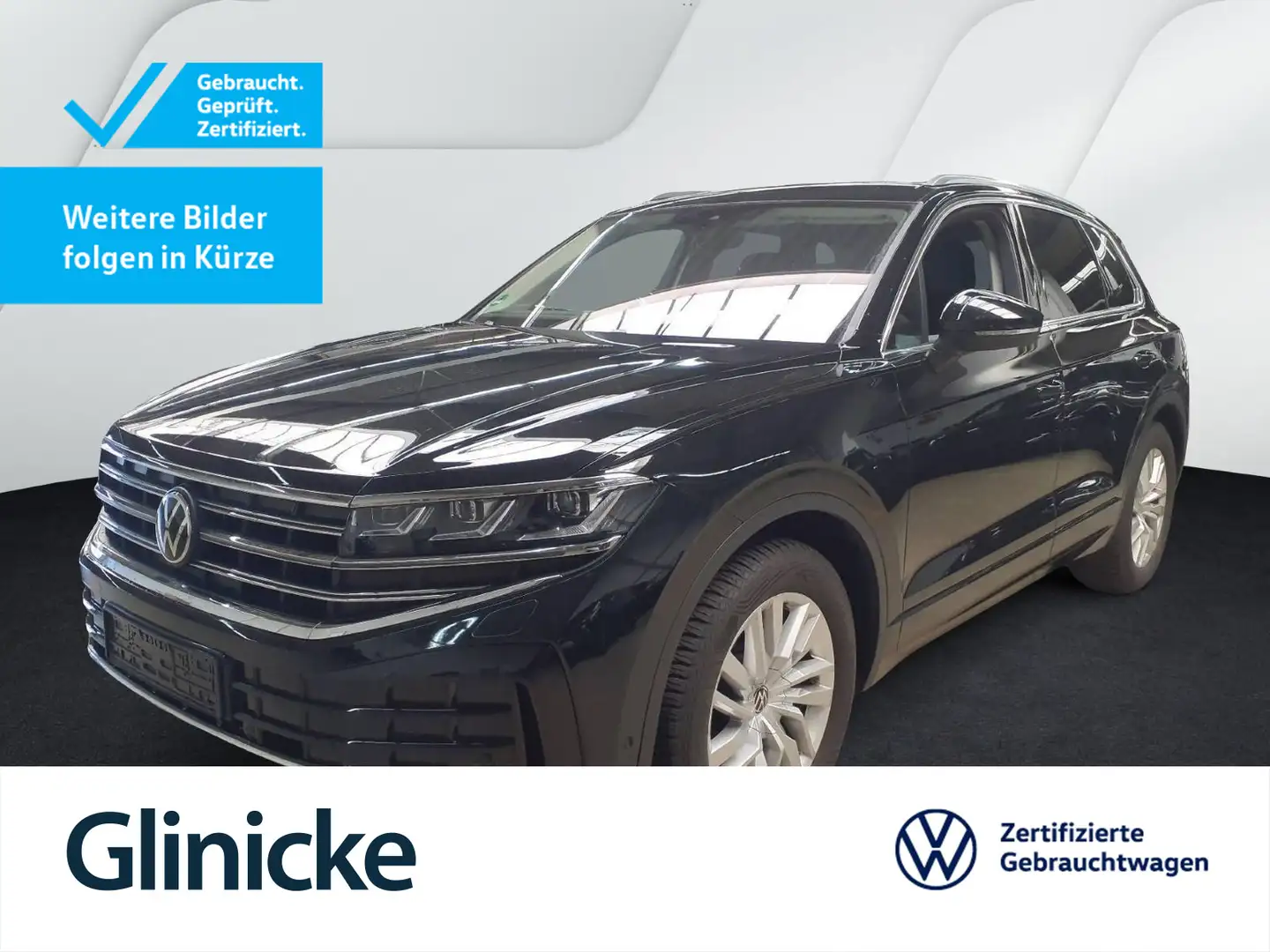 Volkswagen Touareg 3.0 TDI Elegance Navi AHK LED ACC Luftf. Schwarz - 1