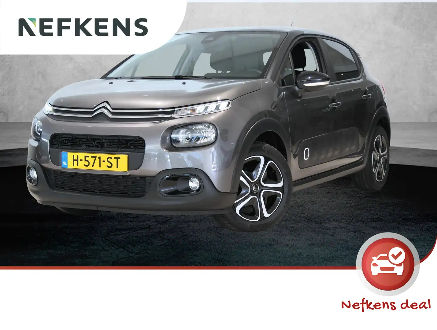 Citroen C3 1.2 82 pk Feel Edition | 1ste eigenaar | Trekhaak Grijs - 1