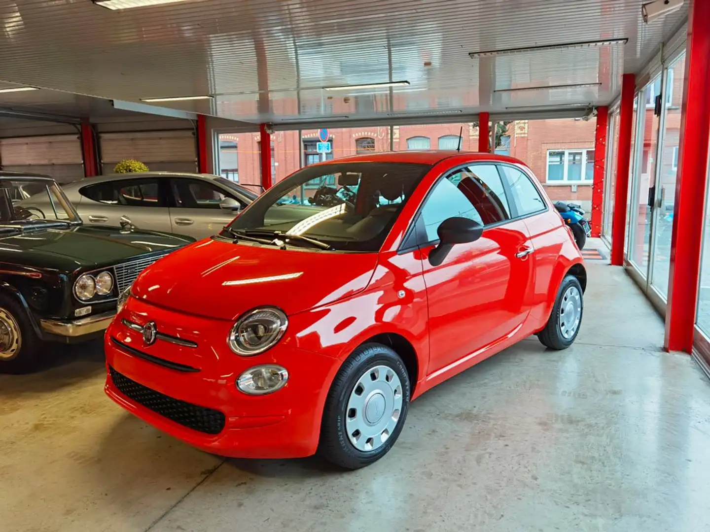 Fiat 500 ESSENCE/HYBRIDE...OPTIONS...225KM...GARANTIE USINE Orange - 1