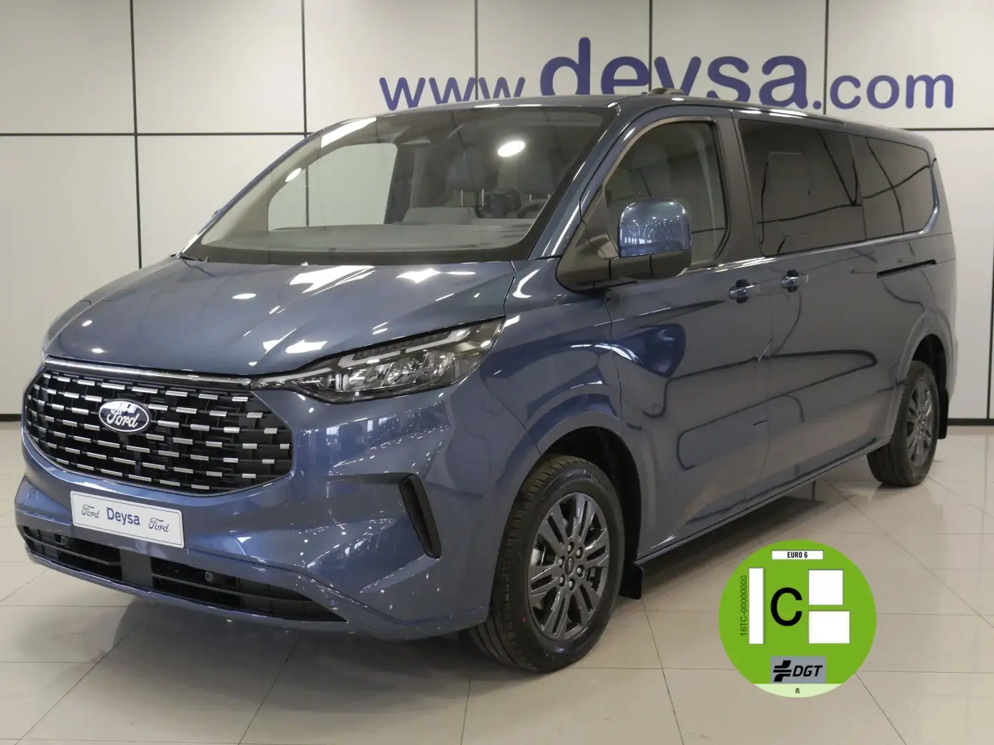 Ford Tourneo Custom 2.0 EcoBlue 125kW L2 Titanium Auto Azul - 1