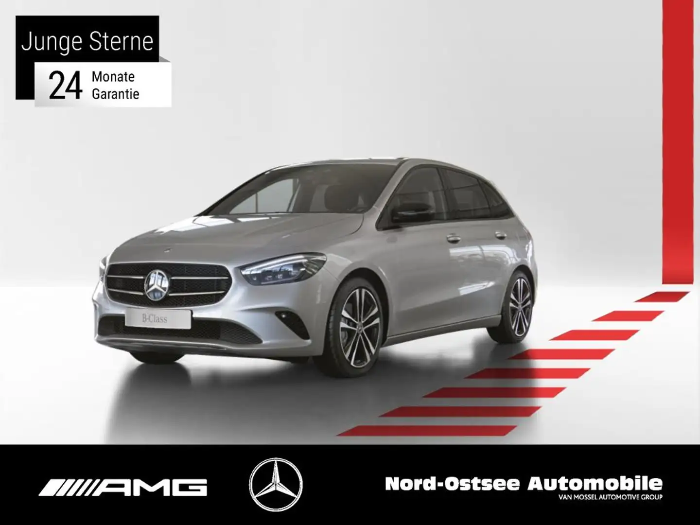 Mercedes-Benz B 200 PROGRESSIVE MULTIBEAM NIGHT NAVI SHZ PDC Argent - 1
