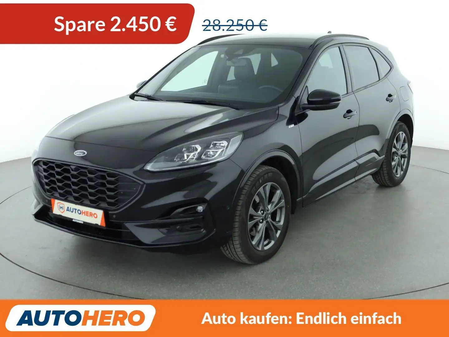 Ford Kuga 2.0 TDCi EcoBlue ST-Line X Aut.*NAVI*LED*CAM*ACC* Noir - 1