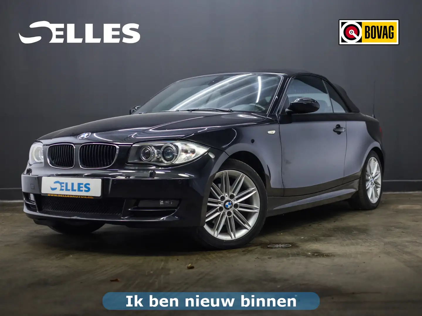 BMW 118 1-serie Cabrio 118i High Executive trekhaak | Stoe Schwarz - 1