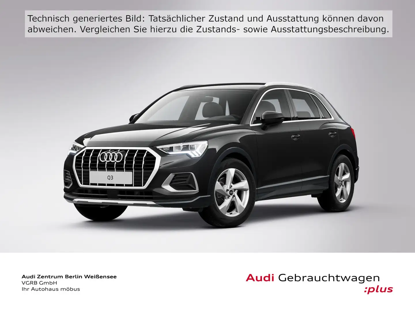 Audi Q3 35 TFSI S-TRO*GJR*LED*NAVI*APP*TEMPO*PDC*VC** Schwarz - 2