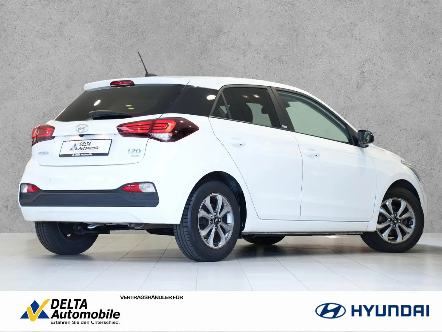 Hyundai i20 1.2 Einparkhilfe mit Kamera Klima Sitzheiz Blanco - 2