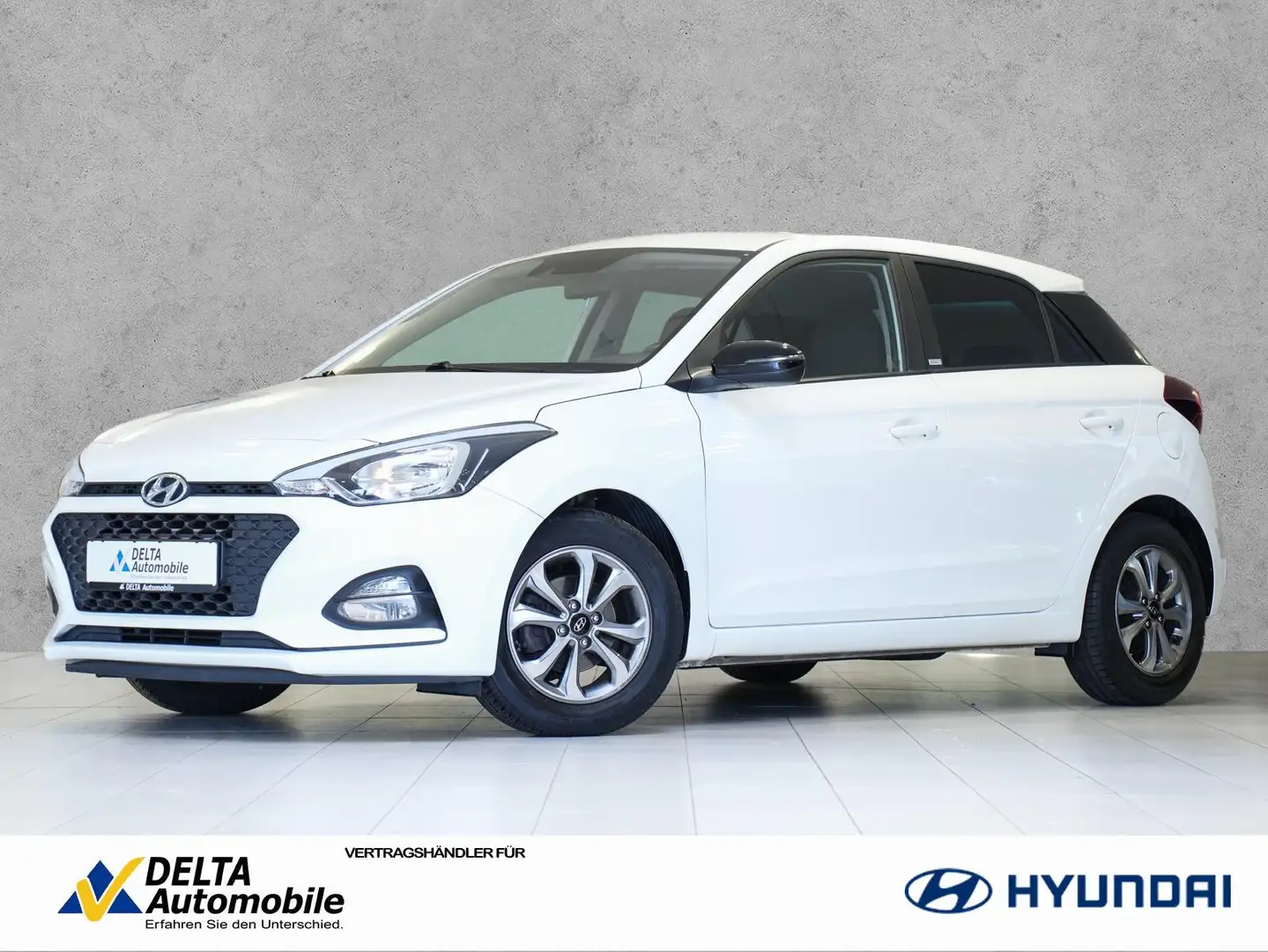 Hyundai i20 1.2 Einparkhilfe mit Kamera Klima Sitzheiz Blanco - 1