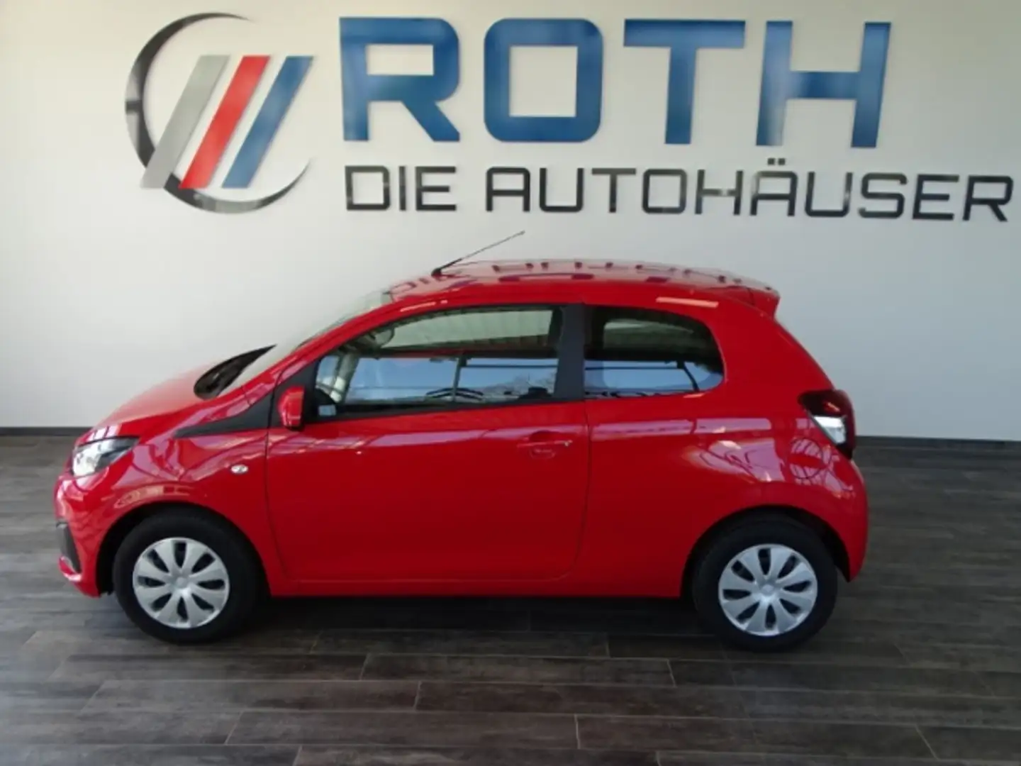 Peugeot 108 VTI 72 Active Klimaanlage Zentralverriegelung Rot - 2