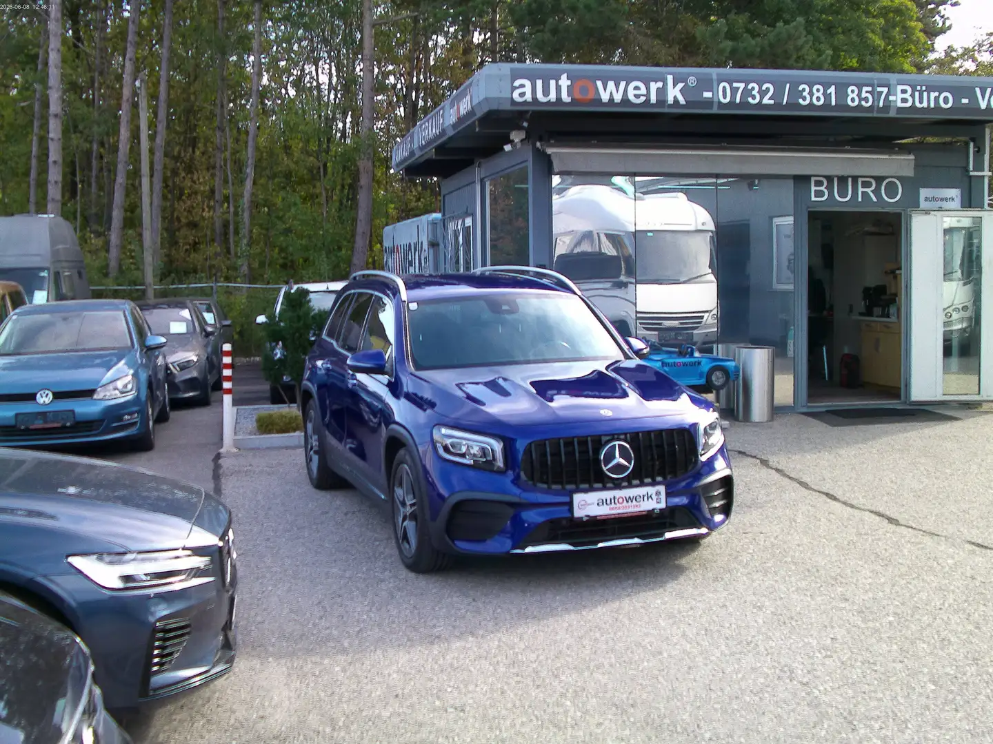Mercedes-Benz GLB 220 GLB 220 d 4Matic AMG Blau - 1
