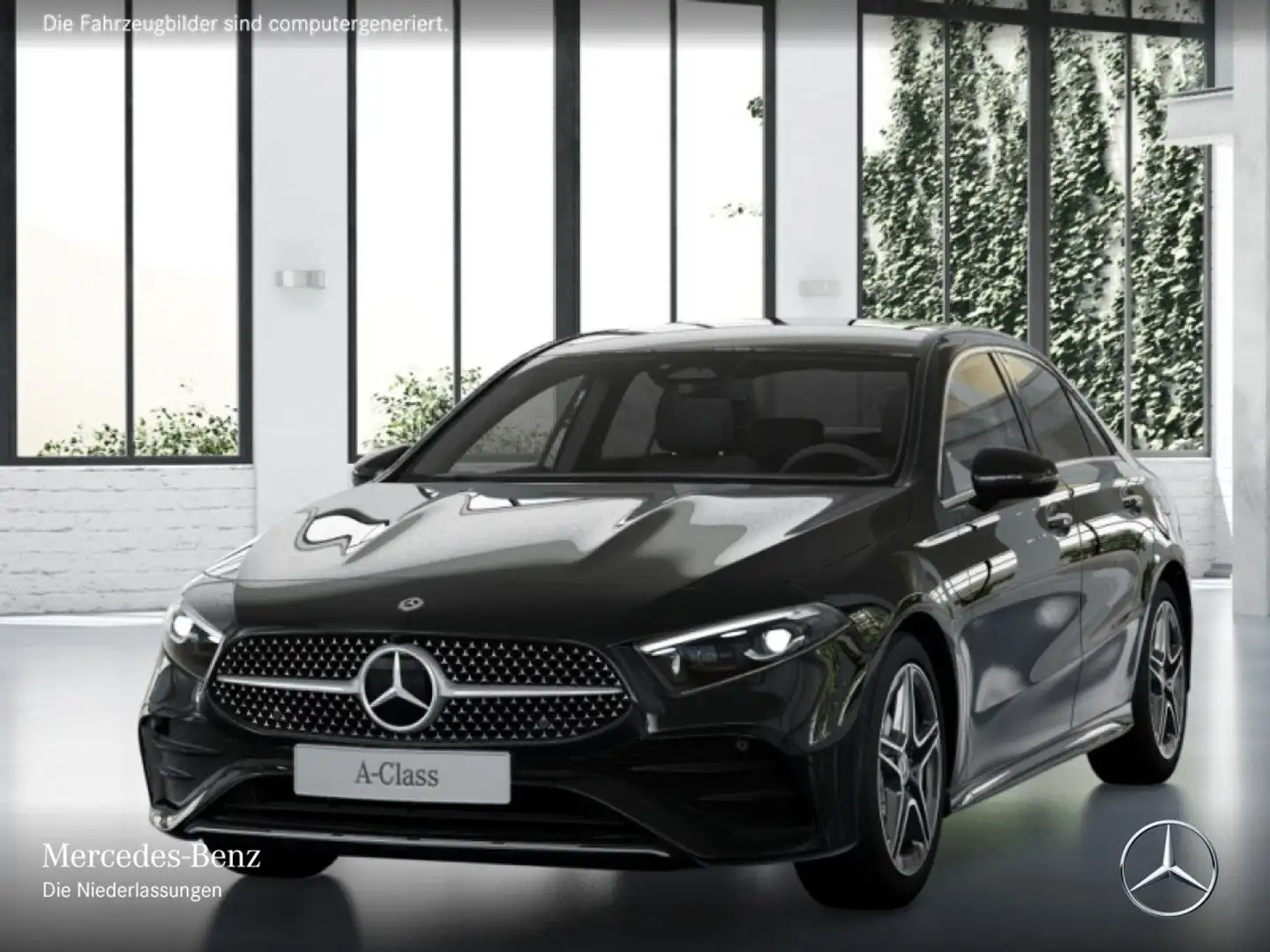 Mercedes-Benz A 180 Lim AMG+MULTIBEAM+KAMERA+TOTW+KEYLESS+7G Schwarz - 2