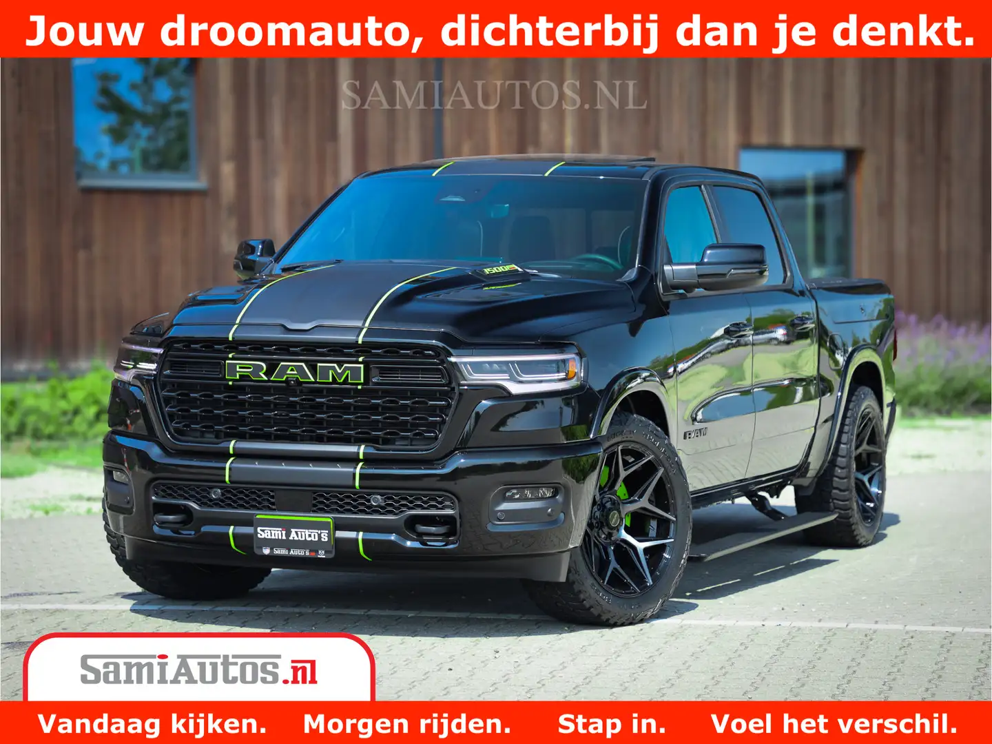 Dodge RAM 1500 Limited Night High Output 540HP 706Nm | Massa Schwarz - 1
