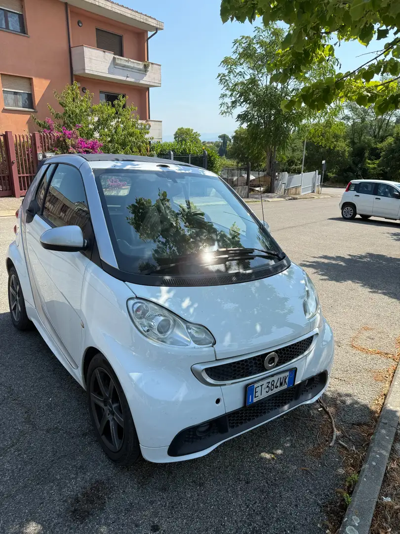 smart forTwo Fortwo II Cabrio Cabrio 1.0 mhd  71cv Bianco - 2