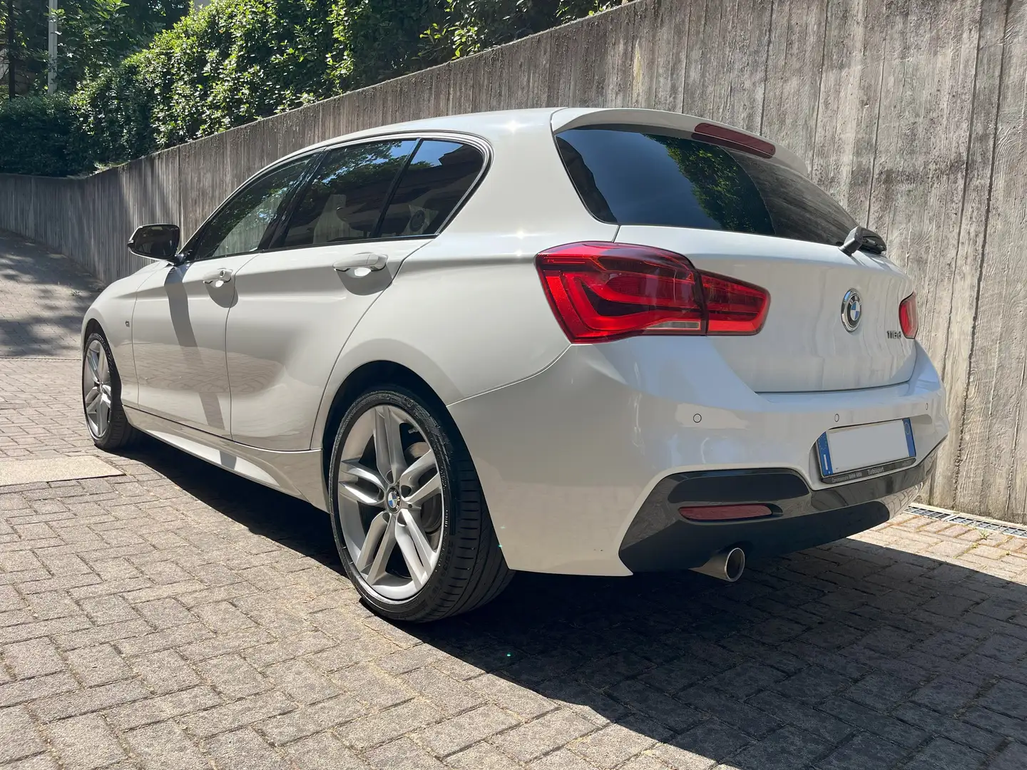 BMW 118 Serie 1 118d Msport 5p F20 Bianco - 2