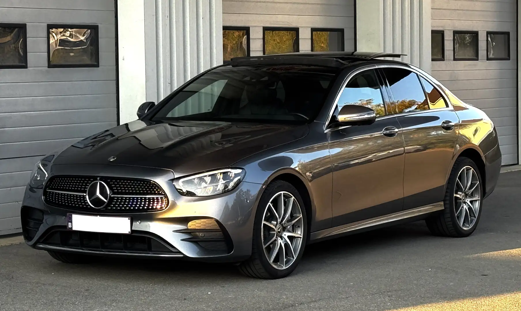 Mercedes-Benz E 300 de/AMG Line/Pano/Led/360/Camera/3j Garantie/ Gris - 1