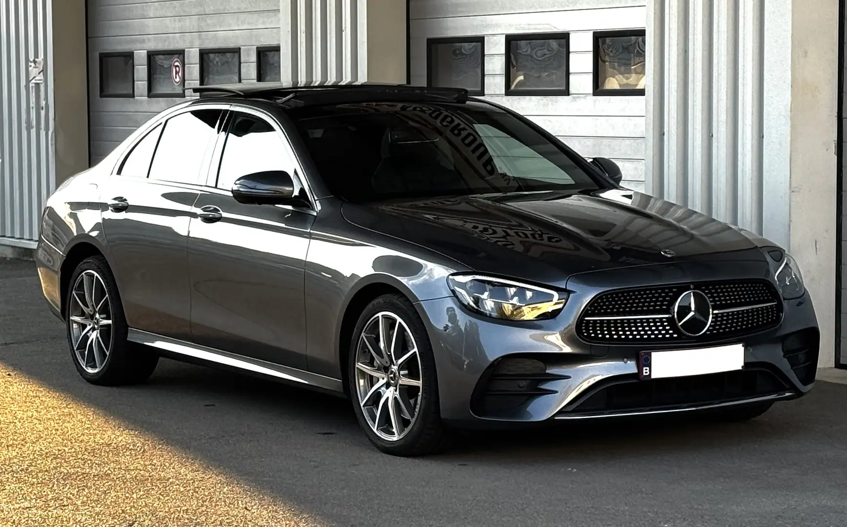 Mercedes-Benz E 300 de/AMG Line/Pano/Led/360/Camera/3j Garantie/ Gris - 2