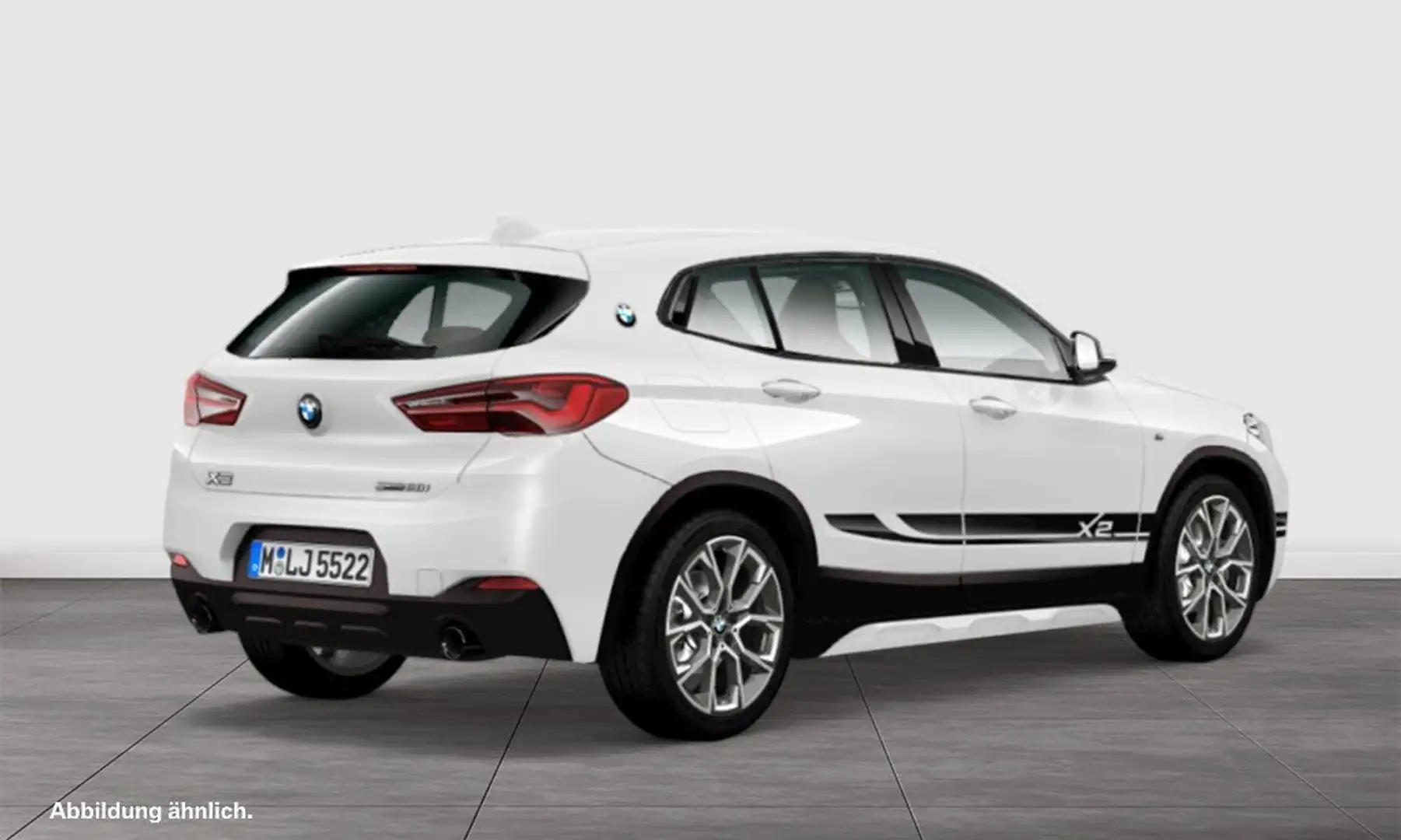 BMW X2 sDrive20i NAVI LED Sound Syst. PDC V+H DAB Weiß - 2