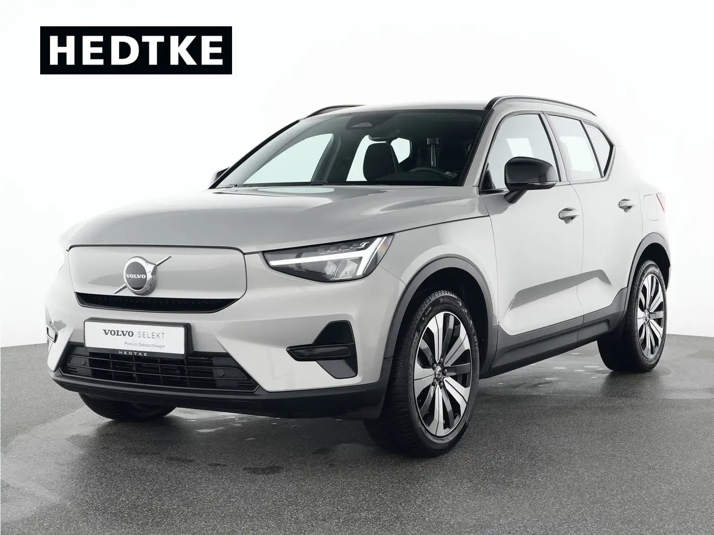 Volvo XC40 Recharge TWIN AWD Plus 19"+WINTER-PAKET Silber - 1