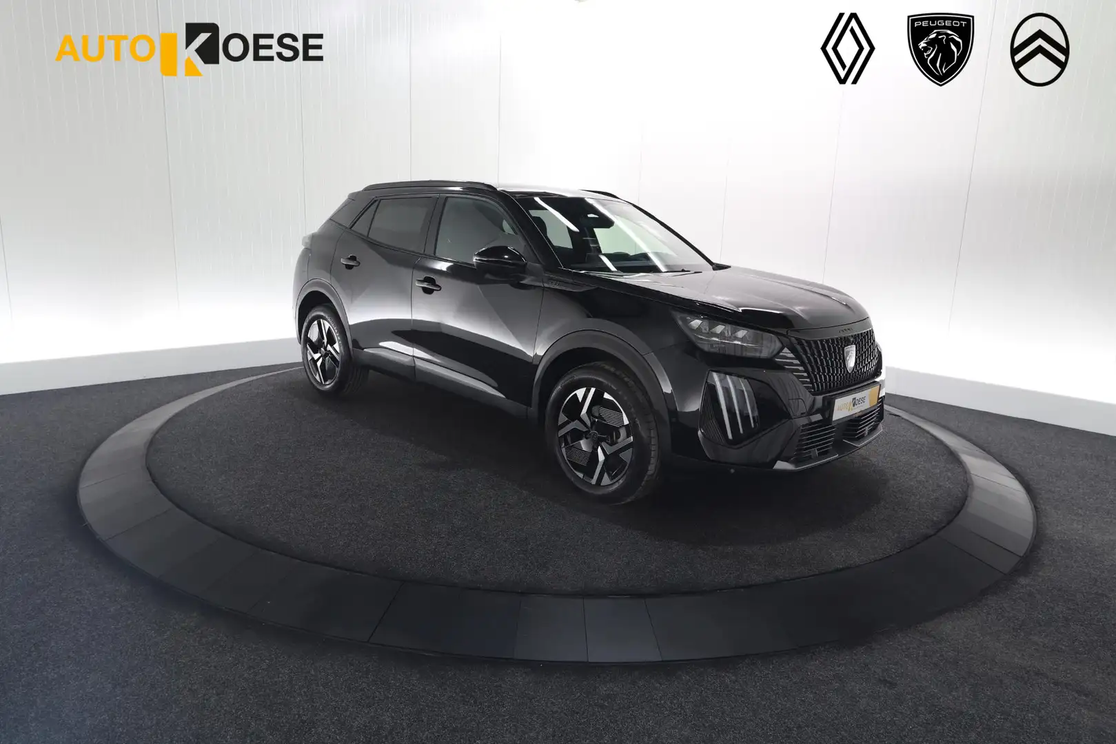 Peugeot 2008 PureTech 130 EAT8 GT | 360 Camera | Adaptieve Crui Zwart - 1