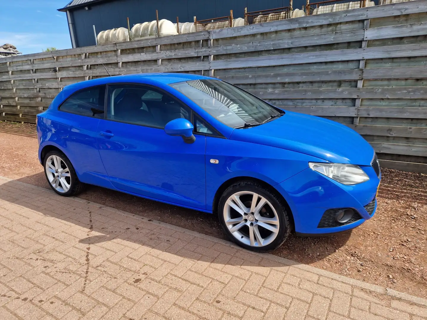 SEAT Ibiza SC 1.6 Sport-up Airco Blauw - 1