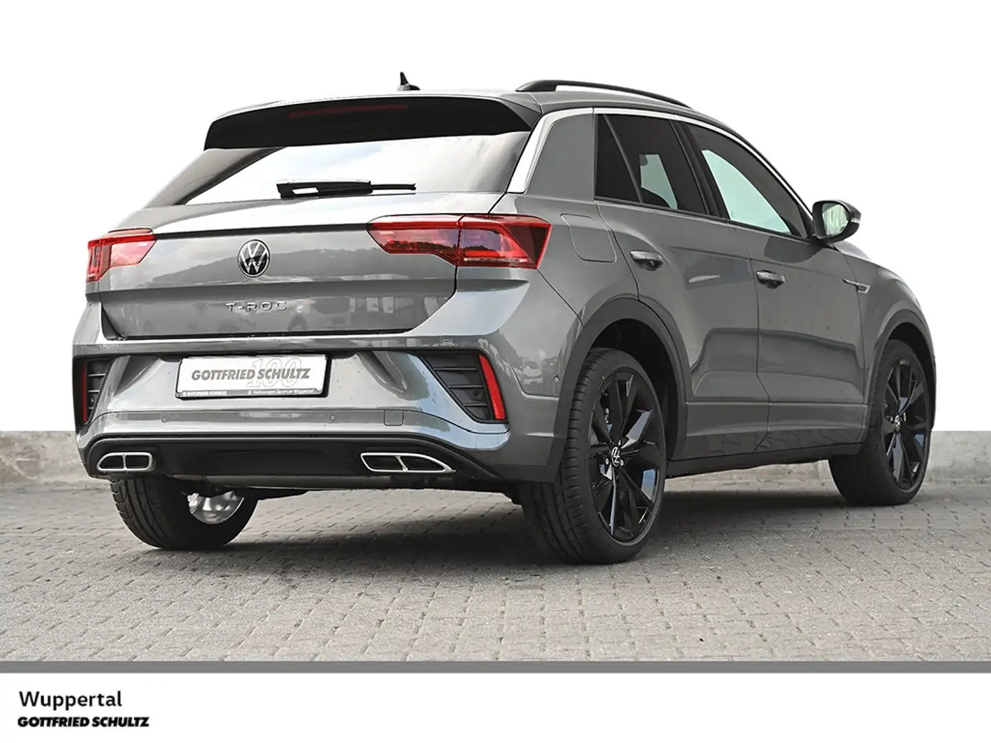 Volkswagen T-Roc R-Line 1.5L TSI DSG Pano AHK Kamera Grau - 2