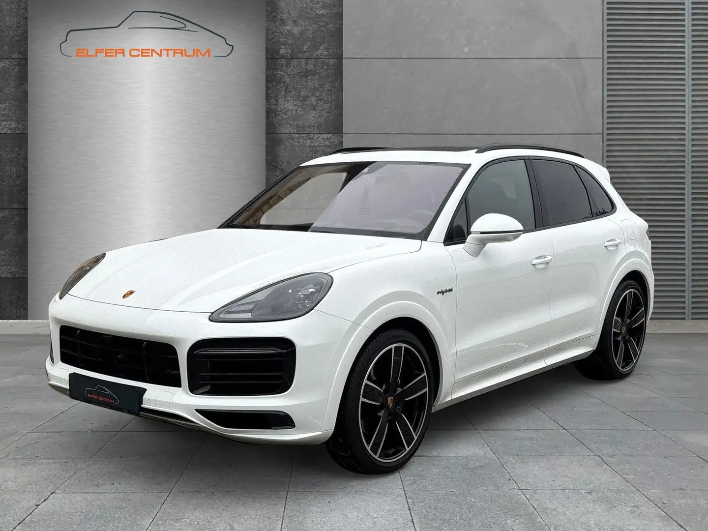 Porsche Cayenne E-Hybrid 1.Hand 11.391 km Blanc - 1