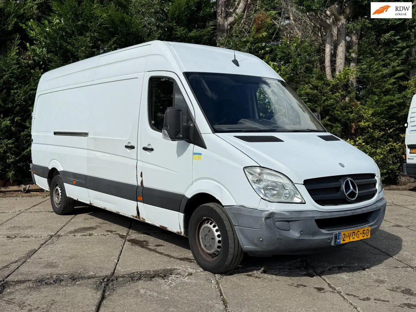 Mercedes-Benz Sprinter 316 2.2 CDI 432 Maxi/Airco/Aut./Bak probleem Wit - 1