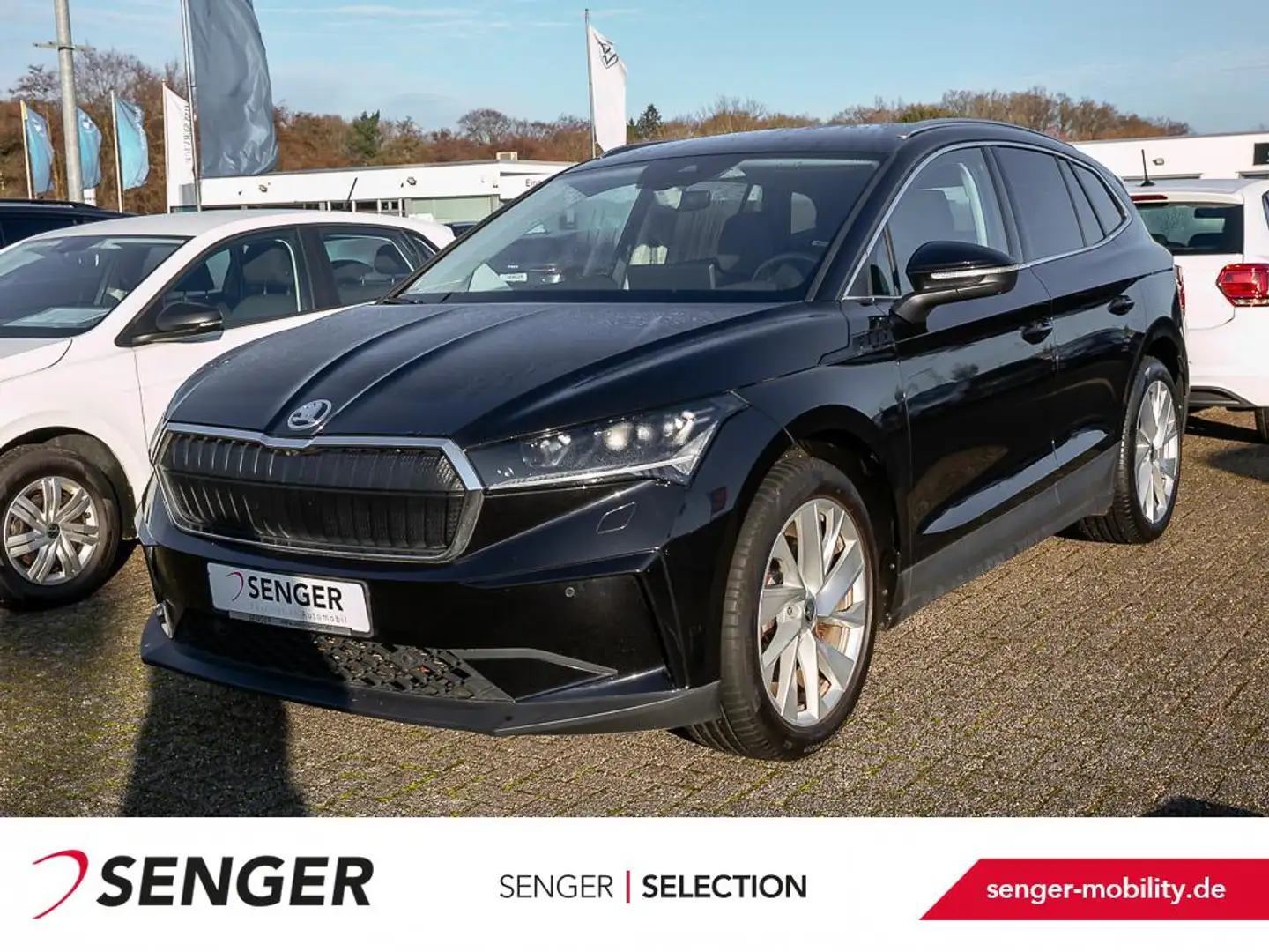 Skoda Enyaq 80 Suite Navi Matrix-LED PDC Sitzheizung Schwarz - 1