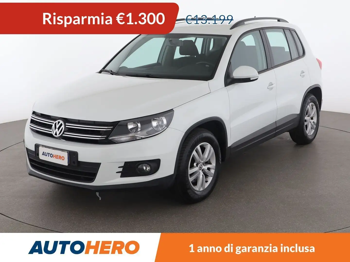 Volkswagen Tiguan 1.4 TSI Cross 125 CV Wit - 1