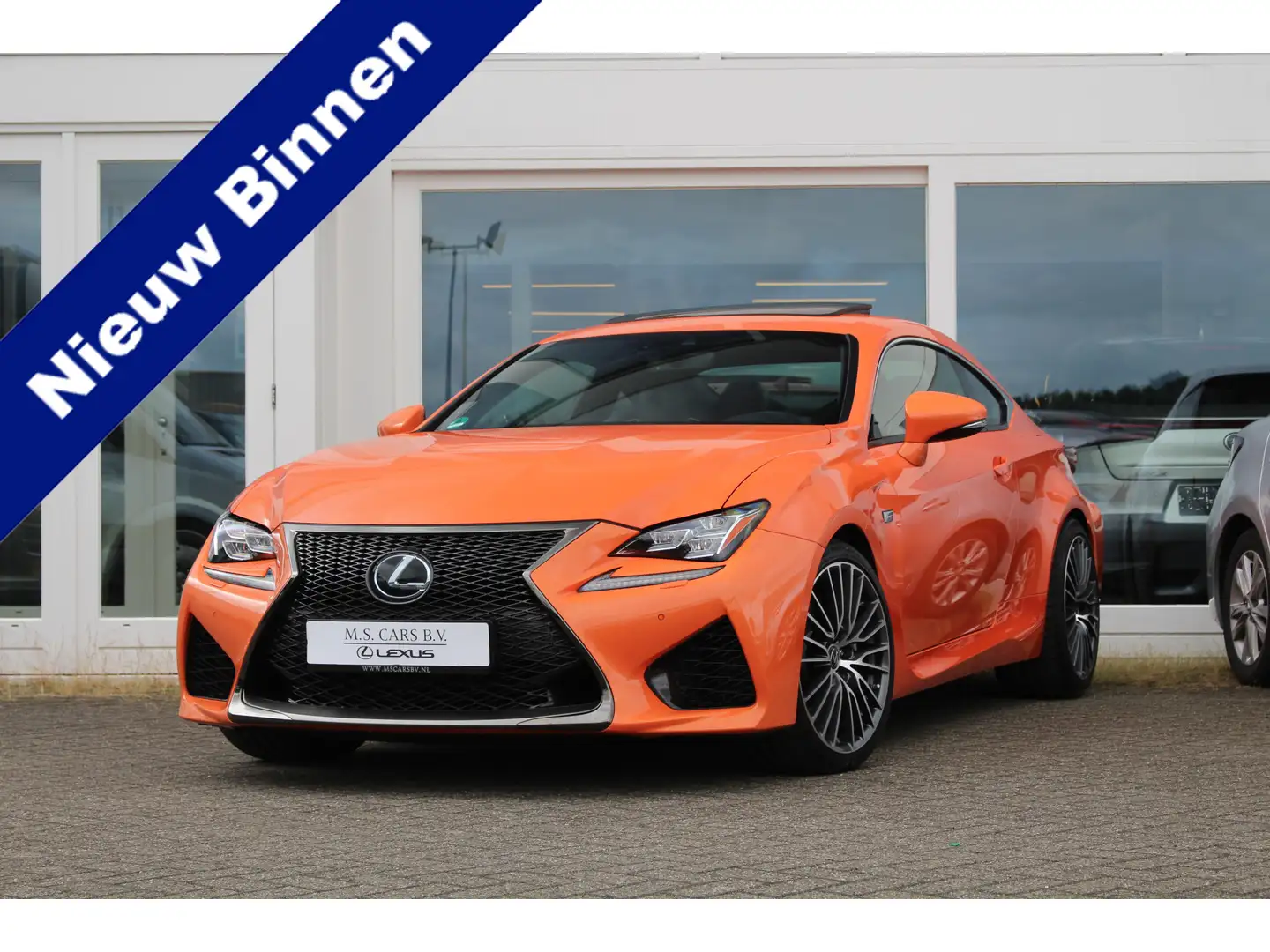 Lexus RC F 5.0 V8 Luxury Edition I Sportuitlaat I Uniek! Open Orange - 1