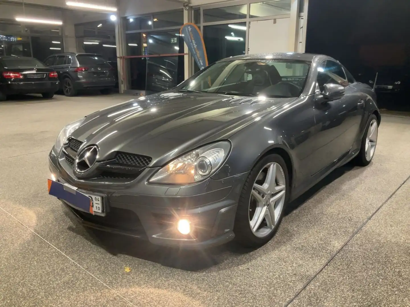 Mercedes-Benz SLK 55 AMG SLK 55 AMG Performance navi auto-Condizioni TOP Gris - 1