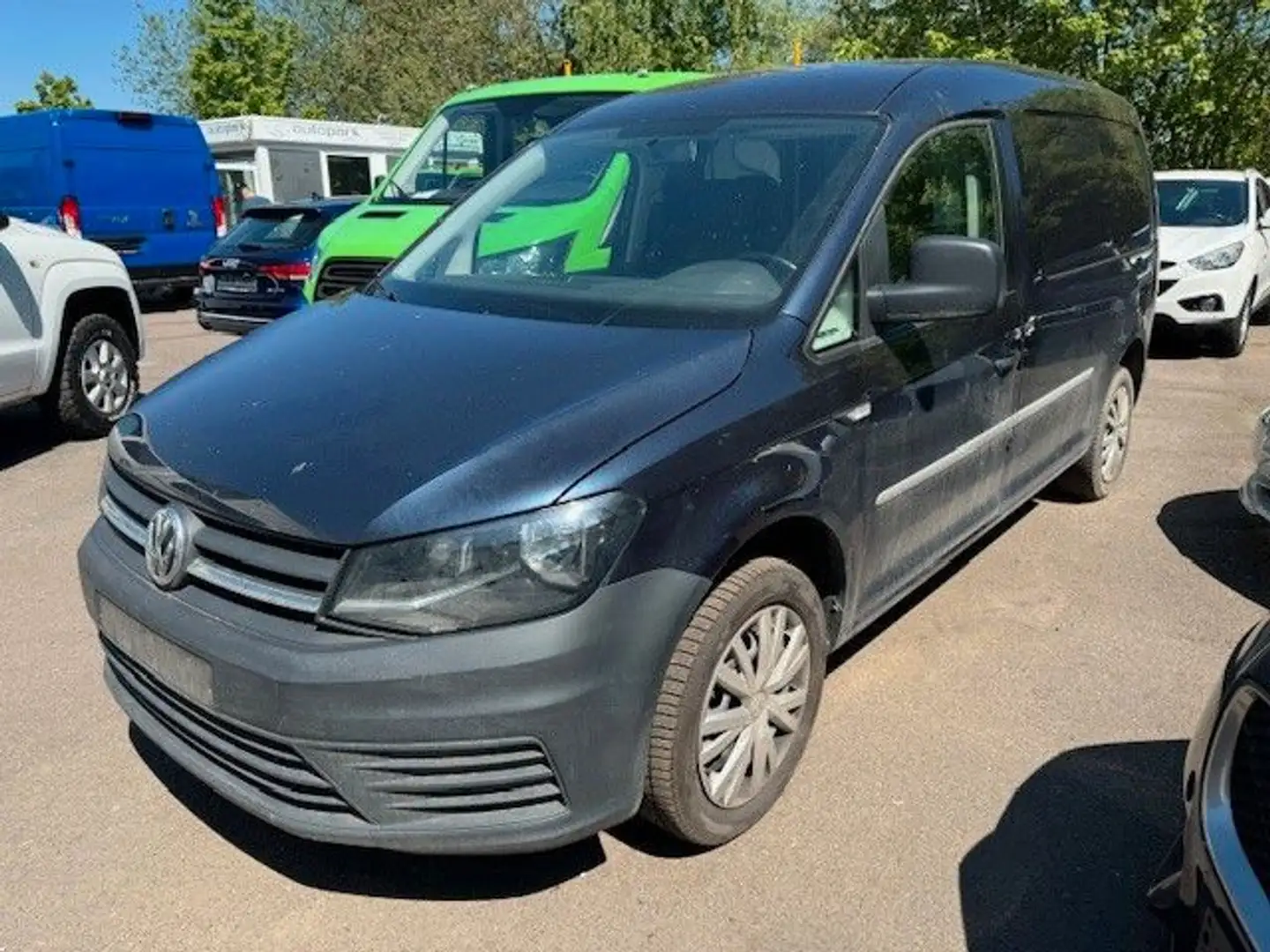 Volkswagen Caddy Nfz Maxi Kasten BMT NAVI KAMERA Blau - 1