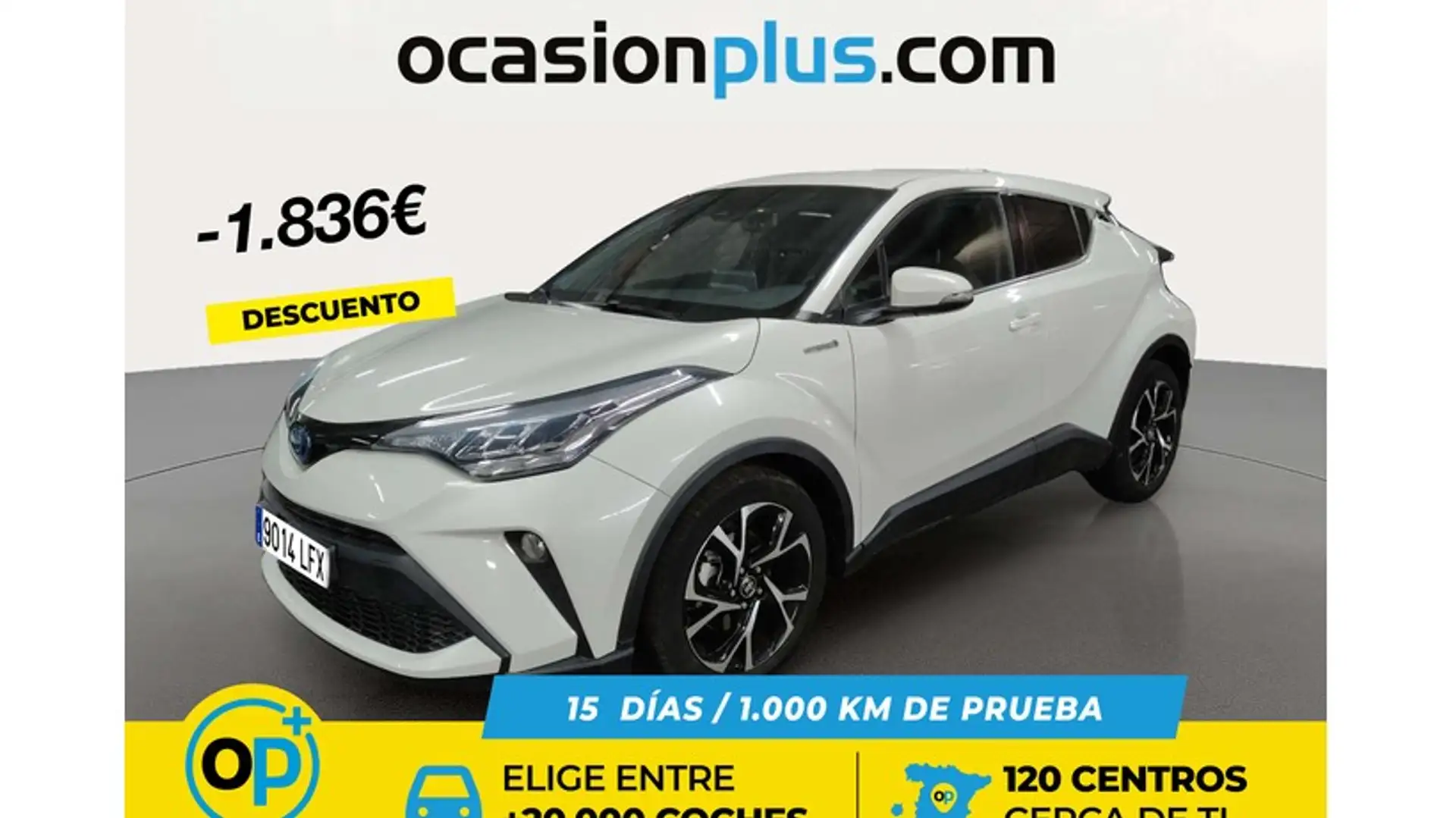Toyota C-HR 125H Advance Blanc - 1