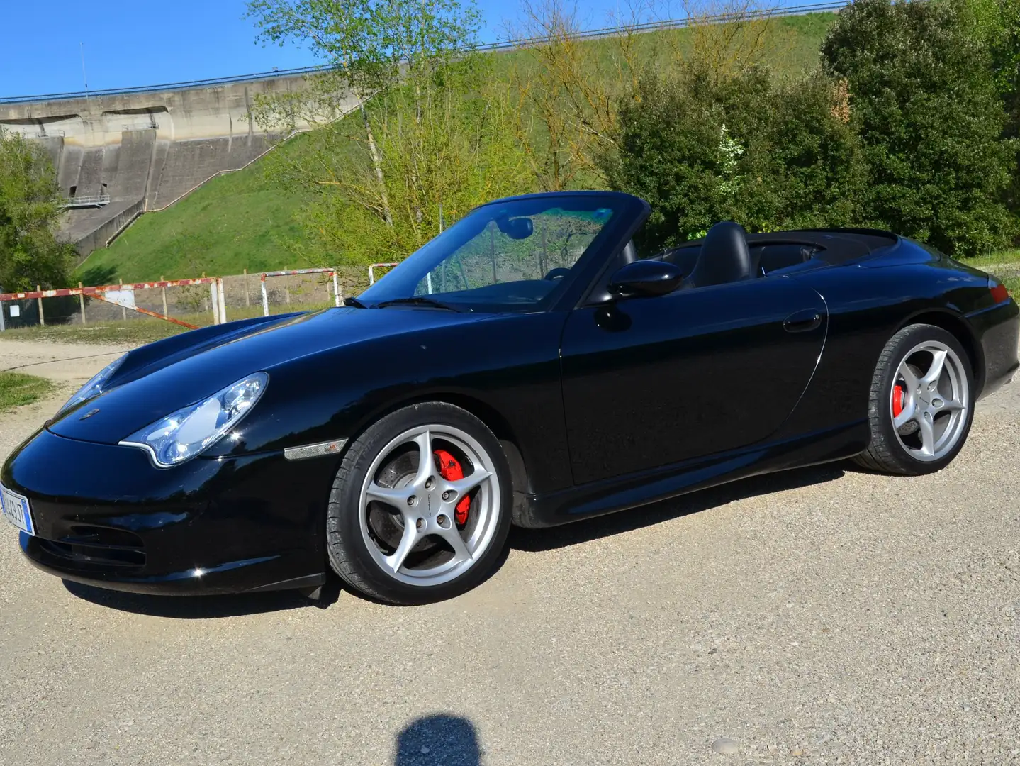 Porsche 996 carrera 4 cabriolet mk2 Nero - 1