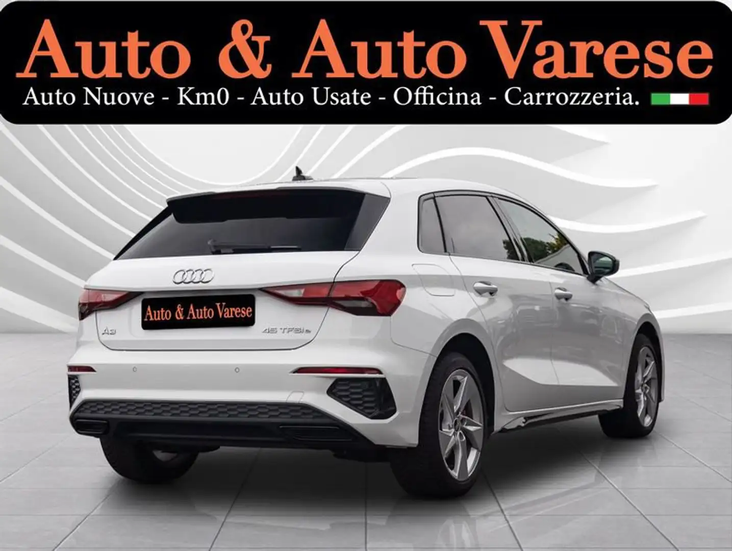 Audi A3 SPB 45 TFSI e S tronic S line edition Bianco - 2