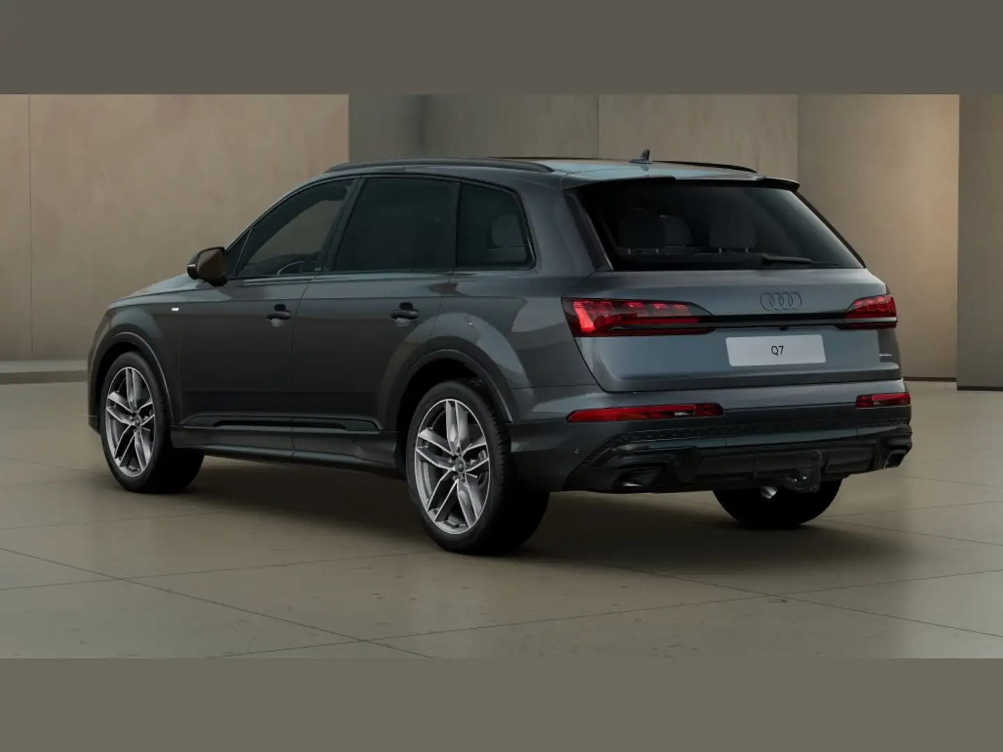 Audi Q7 50 TDI quattro S line Gris - 2
