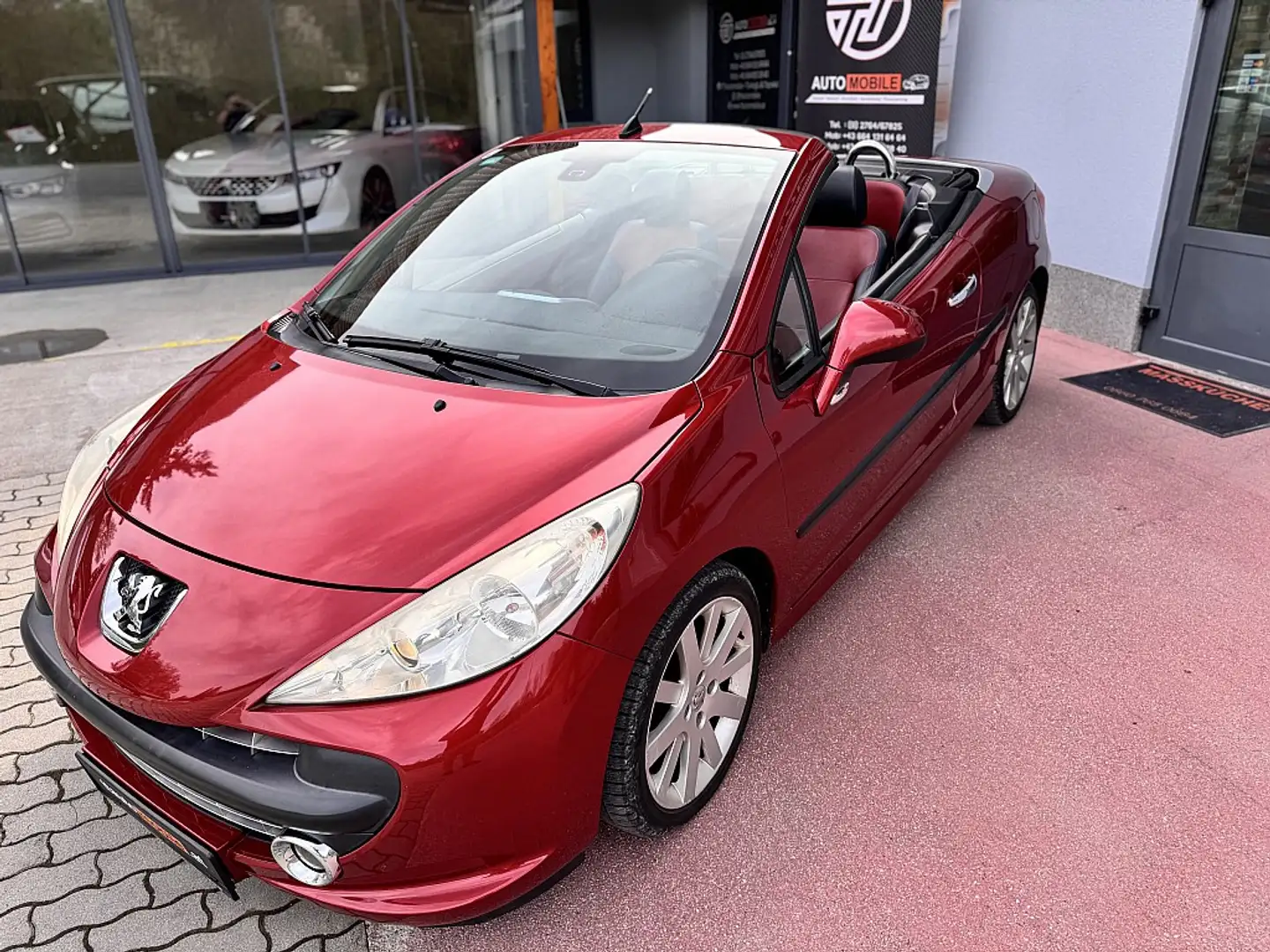 Peugeot 207 CC Active 1,6 16V THP Red - 2