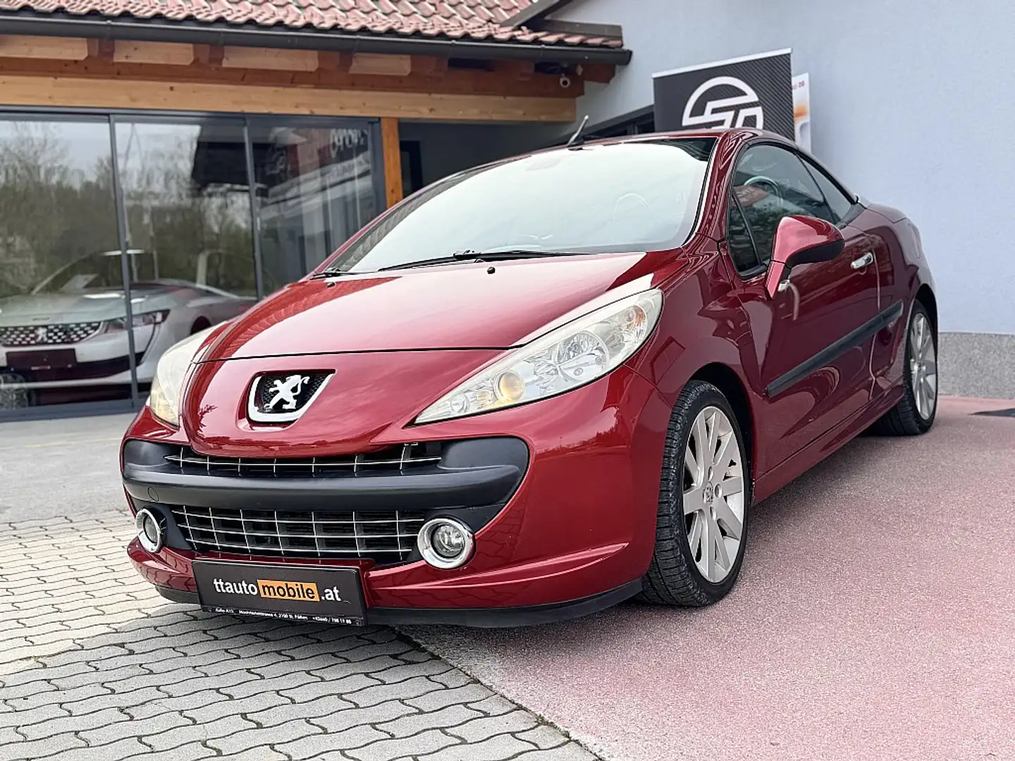 Peugeot 207 CC Active 1,6 16V THP Kırmızı - 1