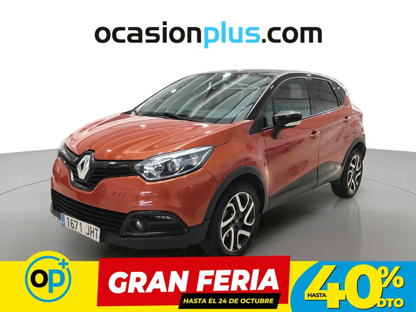 Renault Captur 1.5dCi eco2 Energy Intens 90 Naranja - 1