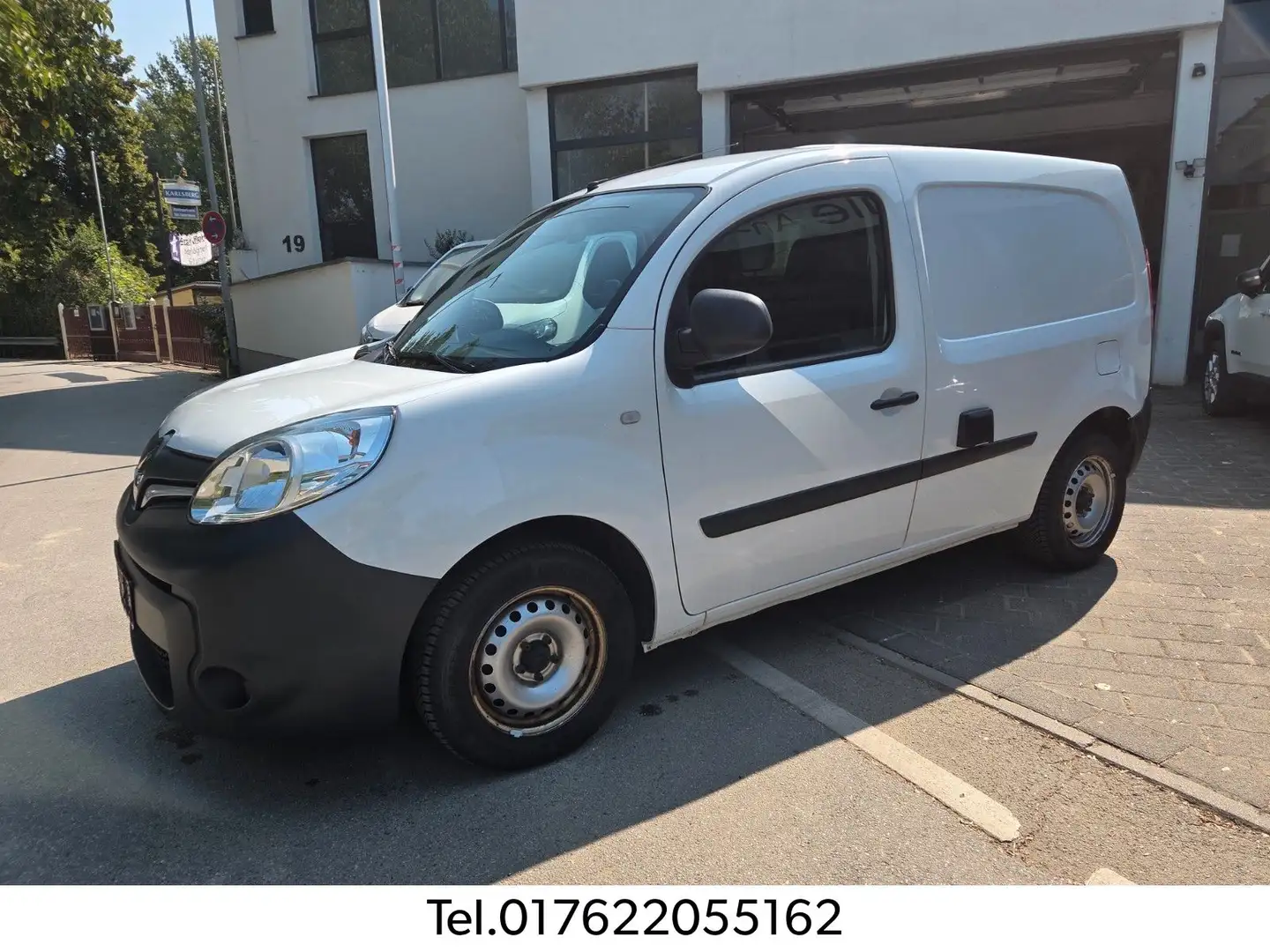 Renault Kangoo 1.Hand. Holzboden . Sortimo Einbau Weiß - 1