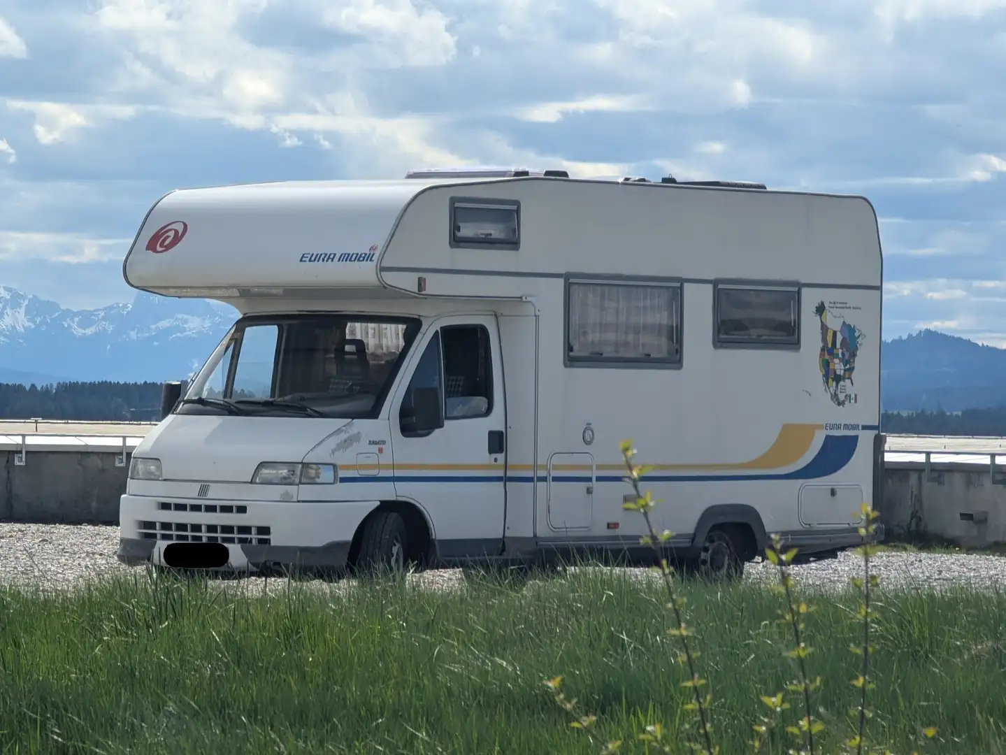 Caravans-Wohnm Euramobil Activa one 635 Fehér - 2