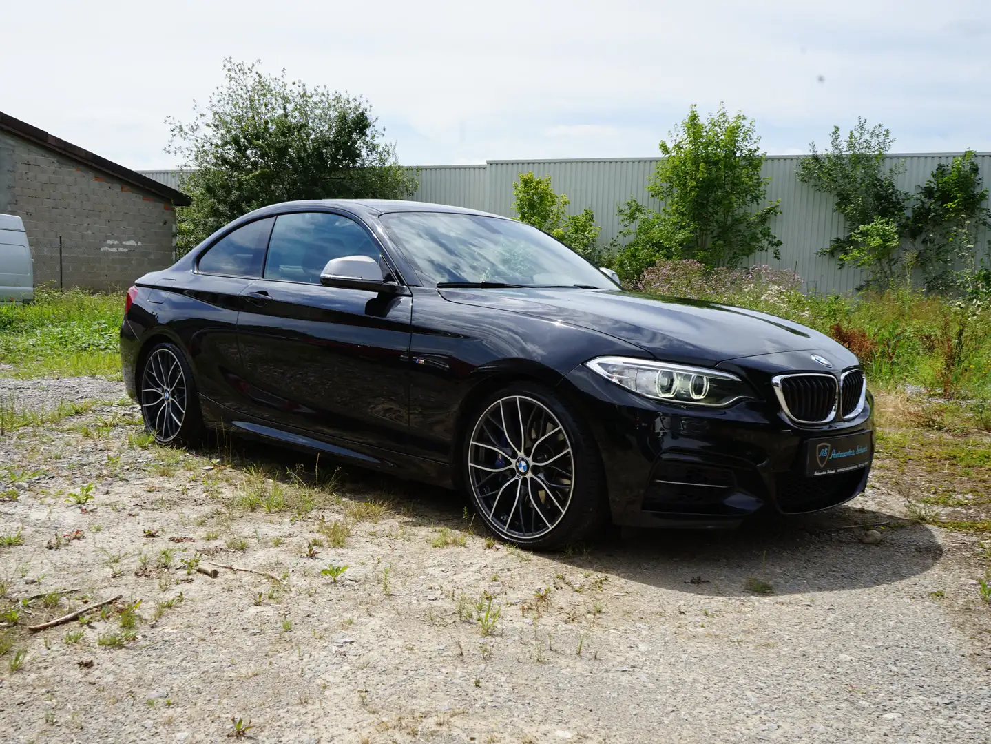 BMW 235 M235i Coupe-LEDER-NAVi-PDC-2. HAND Negro - 2