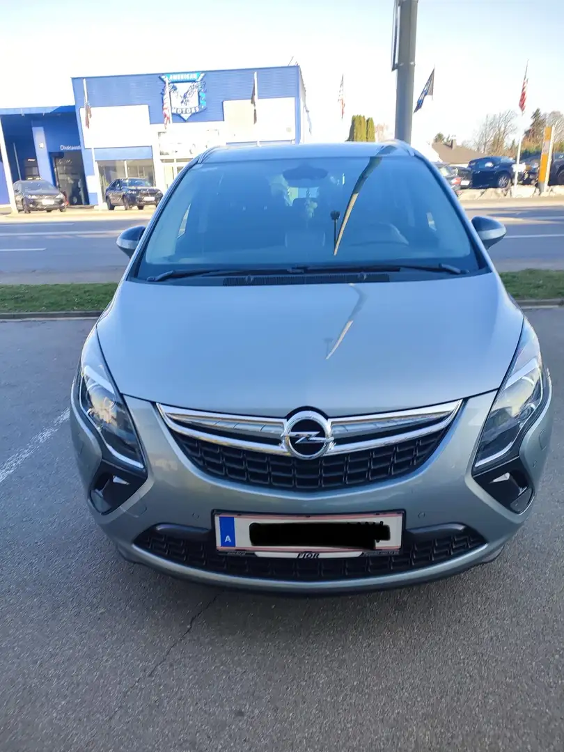 Opel Zafira Tourer 2,0 CDTI Ecotec Sport Silber - 1