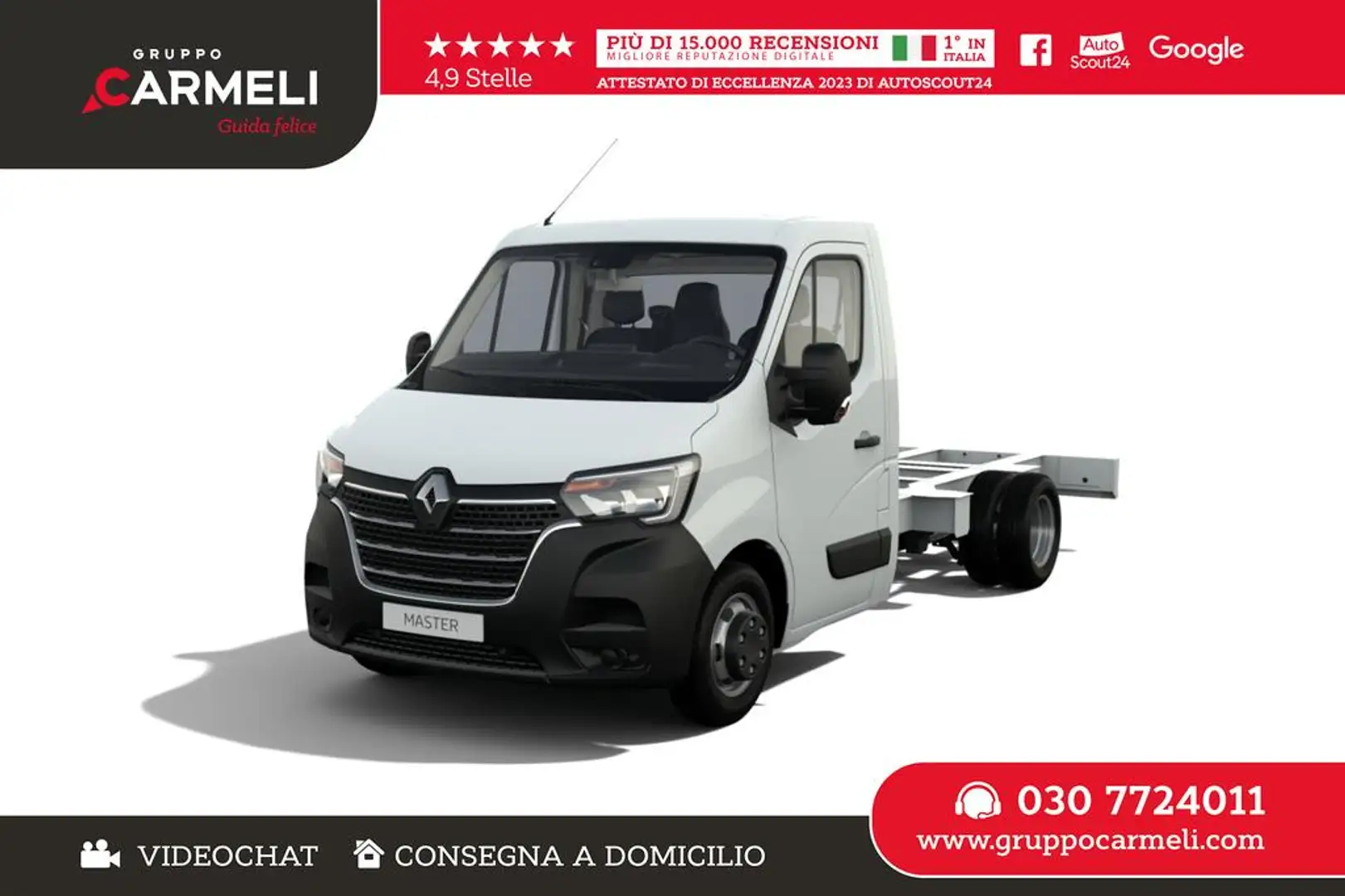 Renault Master T35 traz.post. 2.3 dci 130cv L3 Ice r.gem. EVId - Blanco - 1