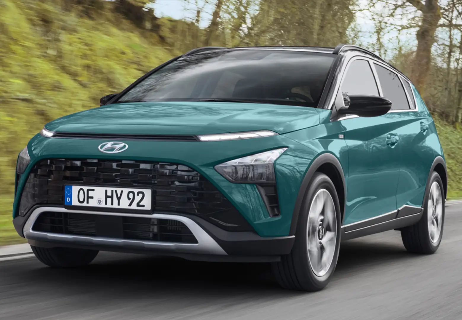 Hyundai BAYON 1.0 TGDI Maxx Vert - 1