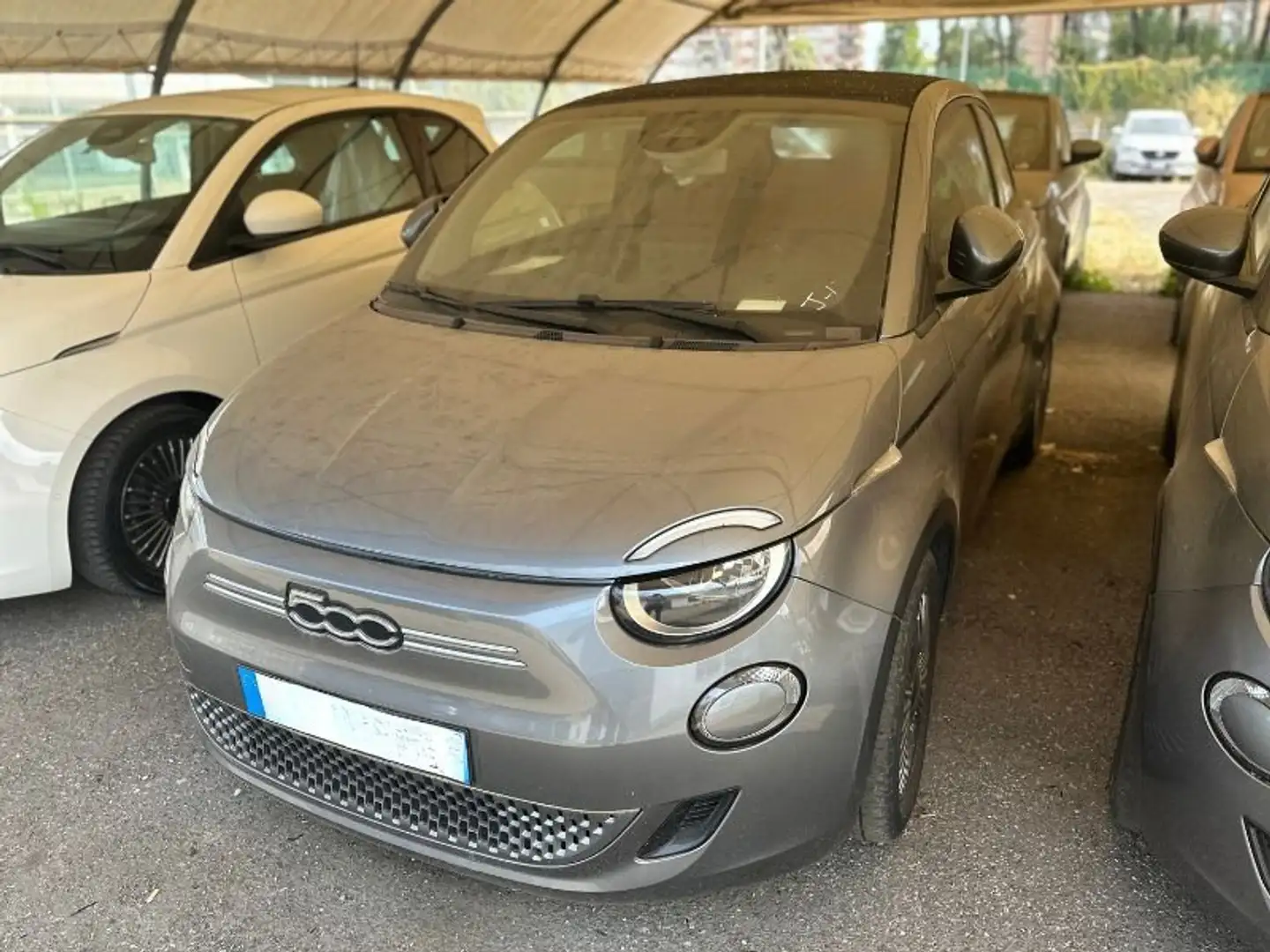 Fiat 500e 500e Cabrio 42 kWh Icon Gris - 1